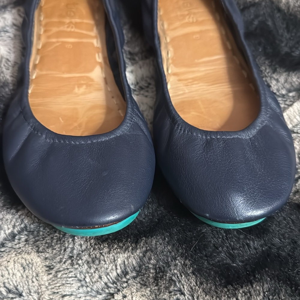TIEKS Ballet Flats — 9 — California Navy - Picture 4 of 12